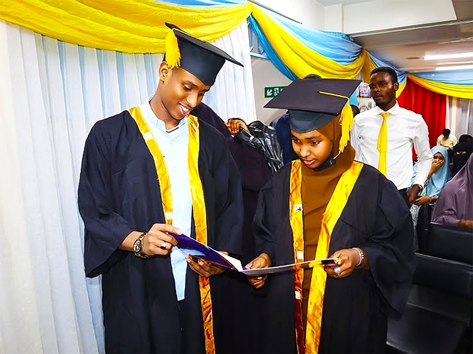 Graduating Scholars Celebrating Triumph